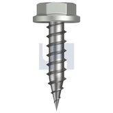 Hobsons - #10-12 x 20 Shale Grey (Gull Grey) -Cl4 As3566 Needle Pt Sds Flanged Hex | Q150-Sg (Pack Of 1000)